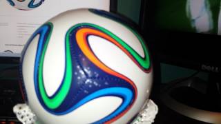 Adidas Brazuca Mini Matchball Soccer Ball Review [upl. by Leggett]