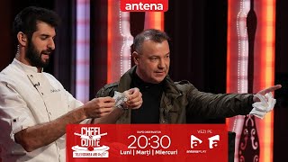 Magicianul Andrei Teașcă show la Chefi la Cuțite Trucul care ia lăsat mască pe chefi [upl. by Winther580]