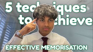 5 Techniques to Achieve Effective Memorisation for Exam Success [upl. by Ahcatan]