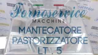 MANTECATORE PASTORIZZATORE CREMA  FORNOSERVICE [upl. by Ajnin]