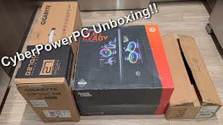 CyberPowerPC ESports Essential Gaming PC Unboxing [upl. by O'Hara]