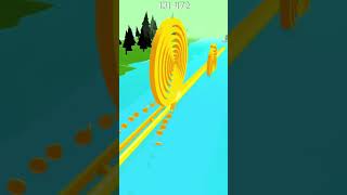 Spiral roll mobile gameplay yrffzone game best tricky puzzle mobilegames shorts [upl. by Kean432]