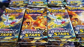 Opening 1000 Pokemon Brilliant Stars Booster Packs [upl. by Hume]