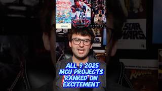 All 9 2025 MCU Projects Ranked On Excitement [upl. by Eb798]