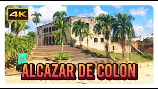 ALCAZAR DE COLON 4K  Santo Domingo  Christopher Columbus Palace  Must See in Dominican Republic [upl. by Ranice540]