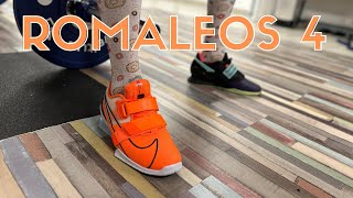 NIKE ROMALEOS 4 vs REEBOK LEGACY ✦ TEST ✦ HEXXEE Socks ✦ 4K [upl. by Dorrehs]