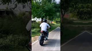 Yamaha Bike👀 yamaha bike trendingonshorts viral stunt youtubeshorts shorts riderlife mt15 [upl. by Ruff]