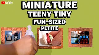 The Smallest Most Teeny Tiny Miniature Museum Tour by TheSquaretoSpare [upl. by Ttenna]