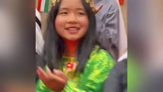 Jigme Losel Primary School Students and Kuwait Embassy Staff Kids National Day of Kuwait Feb 2020 [upl. by Avle]