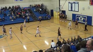 West Lyon Girls Basketball vs Boyden Hull 1232015 20142015 Season [upl. by Nnil]