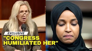 Congress ERUPTS as Marjorie Taylor Greene HUMILIATES Ilhan Omar MarjorieTaylorGreene IlhanOmar [upl. by Eillen]