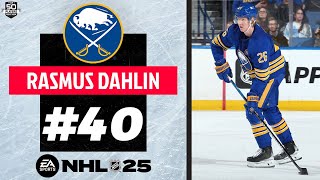 40 Rasmus Dahlin  2024s Top 50 Players Right Now [upl. by Monsour]