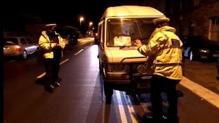 UK police carry out spot checks on suspect vehicles [upl. by Atikir499]