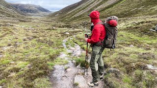 Multi Day Cairngorm Circular Trek  Lairig Ghru  Fjallraven Classic Route  Scotland [upl. by Yerffoj]