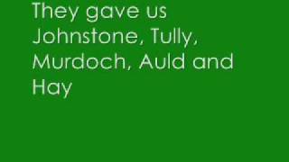 Willie Maley  Charlie amp The Bhoys  With Lyrics [upl. by Walliw663]