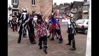 Wayzgoose border morris at the Wayzgoose Weave in Otley [upl. by Dion449]