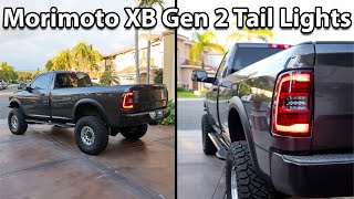 Morimoto XB Gen 2 Tail Lights for 20092018 Dodge Ram  Install  Honest Review [upl. by Razal]