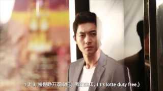 2013 LOTTE DUTY FREE Music Video Making Film Kim Hyun Joong  CHN Ver [upl. by Karlan296]