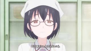 asobi asobase Episode 10 funny moment Katsumi cant stop thinking about [upl. by Mattson]