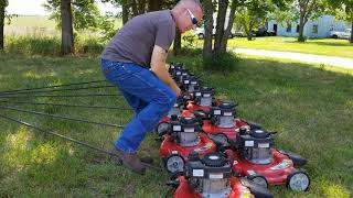 Biggest Redneck Lawn Mower 246 inch [upl. by Innoc]