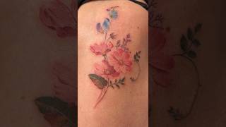 Family Birth Flowers Tattoo [upl. by Haissi]