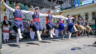 32nd Lonsdale Street Greek Festival  Cretan Brotherhood PreSeniors Dance Group  Pentozali [upl. by Angeli]