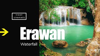 Erawan Waterfall Kanchanaburi Thailand Travel Cinematic [upl. by As]