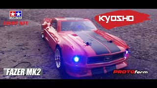 Kyosho MK2 Fazer 110 scale 3s Light Kit Real Car light function [upl. by Mikah282]