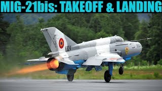 Mig21bis Taxi Takeoff Flight amp Landing Tutorial  DCS WORLD [upl. by Marya]