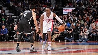 Brooklyn Nets vs Detroit Pistons  January 9 2016 [upl. by Mannuela]