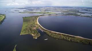 Nationaal Park De Biesbosch  luchtopname Yuneec Typhoon H [upl. by Notnerb]