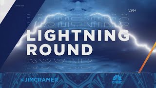 Lightning Round Move on from Tidewater says Jim Cramer [upl. by Nnylyoj]