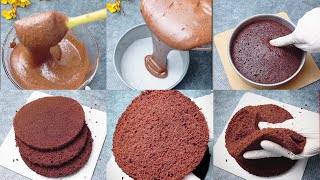 Super Soft and Spongy Chocolate Cake Recipe  Perfect sponge cake How To Make Perfect Cakecake [upl. by Morville]