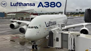 🇺🇸 Boston to Munich 🇩🇪 Lufthansa Airbus A380  FULL FLIGHT REPORT [upl. by Mcgill761]