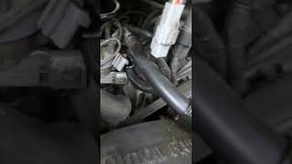 Ford ignition quick tip without taking out distributor Allen wrench lifehack quicktip mechanic [upl. by Malaspina]