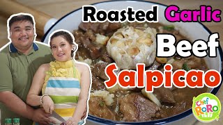 How to Make Erwans Beef Salpicao with Roasted Garlic  Quick and Easy Recipe by Chef RoRo [upl. by Sina]