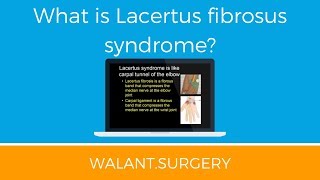 What is Lacertus fibrosus syndrome [upl. by Dnallor808]