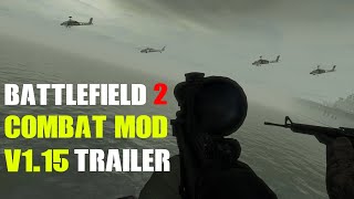 BF2 Combat Mod Remastered v115  Official Trailer [upl. by Suneya597]