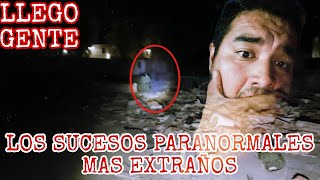 Los sucesos paranormales más fuertes que he grabado en cámara Llegó gente muy extraña al lugar [upl. by Rukna252]