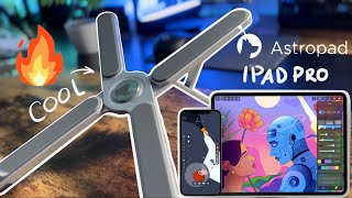 Astropads magnetic screen  Easel review IPad Pro [upl. by Aisereht367]