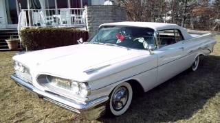 Review of a Restored 1959 Pontiac Bonneville Convertible For Sale [upl. by Martella858]