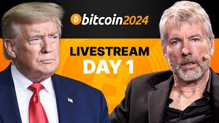 The Bitcoin 2024 Conference Livestream  GA Day 1 [upl. by Lu]