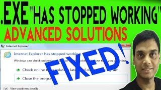 How to Fix quot Has stopped workingquot in windows 7810  Advanced solution to fix appcrash  Hindi [upl. by Brandie]