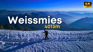 Weissmies via Südgrat  Die Ultimative SoloTour [upl. by Ecyle544]