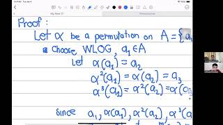 Abstract Algebra 11PERMUTATIONS  Dean Alex Balsomo  14 yo Joshua Soliman [upl. by Edlitam704]