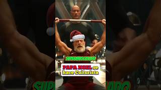 Papá Noel ya no será gordo🎅 fitness navidad gym [upl. by Eseer]