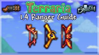 Terraria 14 Ranger Guide PreHardmode [upl. by Cowen]