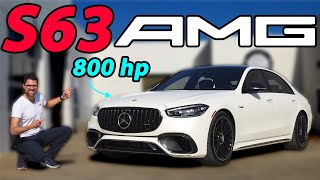 allnew MercedesAMG S63 REVIEW  the most powerful SClass ever [upl. by Mcilroy]