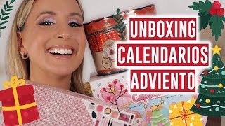 Unboxing de Calendarios de adviento molones o no [upl. by Anna-Maria]