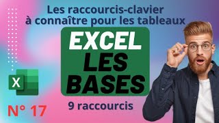 Quels sont les raccourcisclavier à connaître pour les tableaux  📗 Excel Les bases n°17 [upl. by Salocin323]